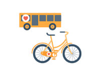 We love to get around